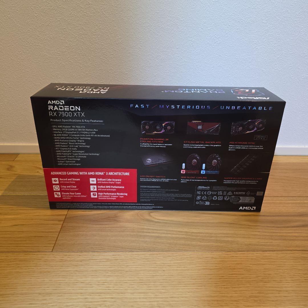 新品 ASRock AMD RADEON RX 7900 XTX グラボ