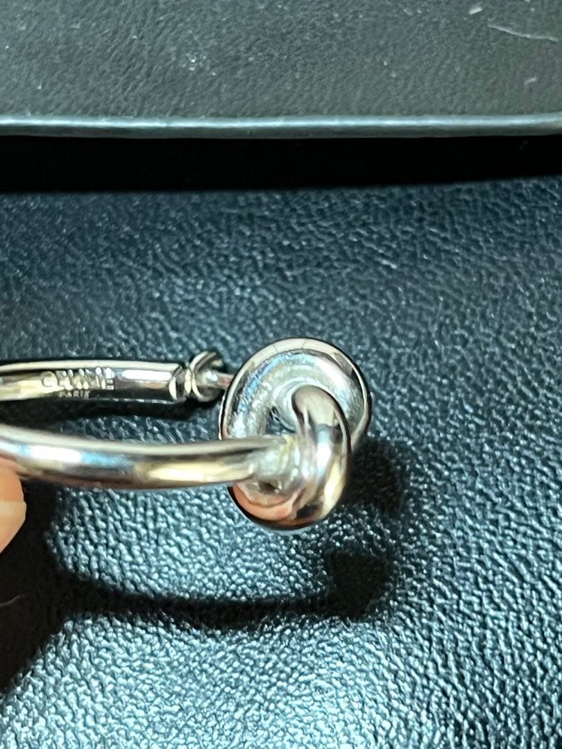 Celine ノットスモールフープ ピアス 片耳