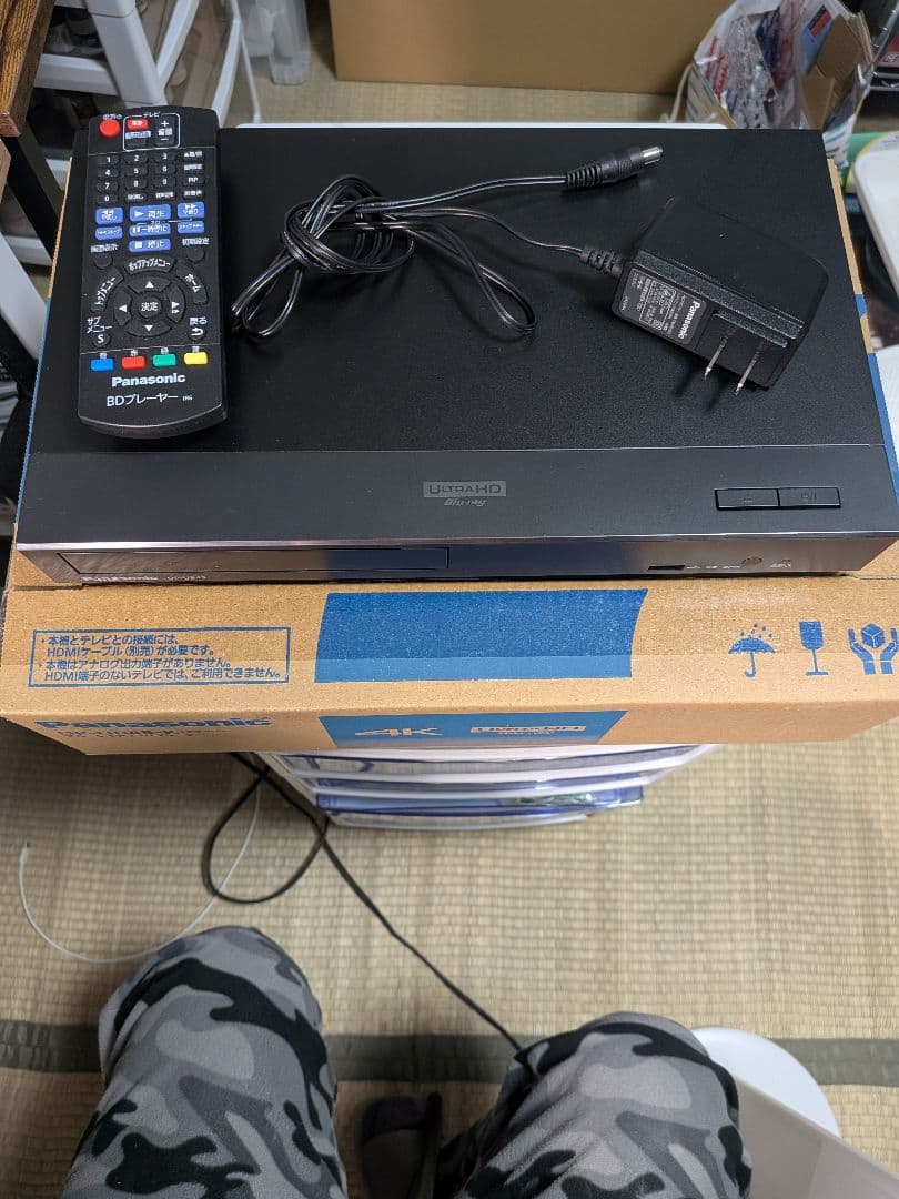 【使用5回のみ】Panasonic DP-UB45-K 4K Ultra HD