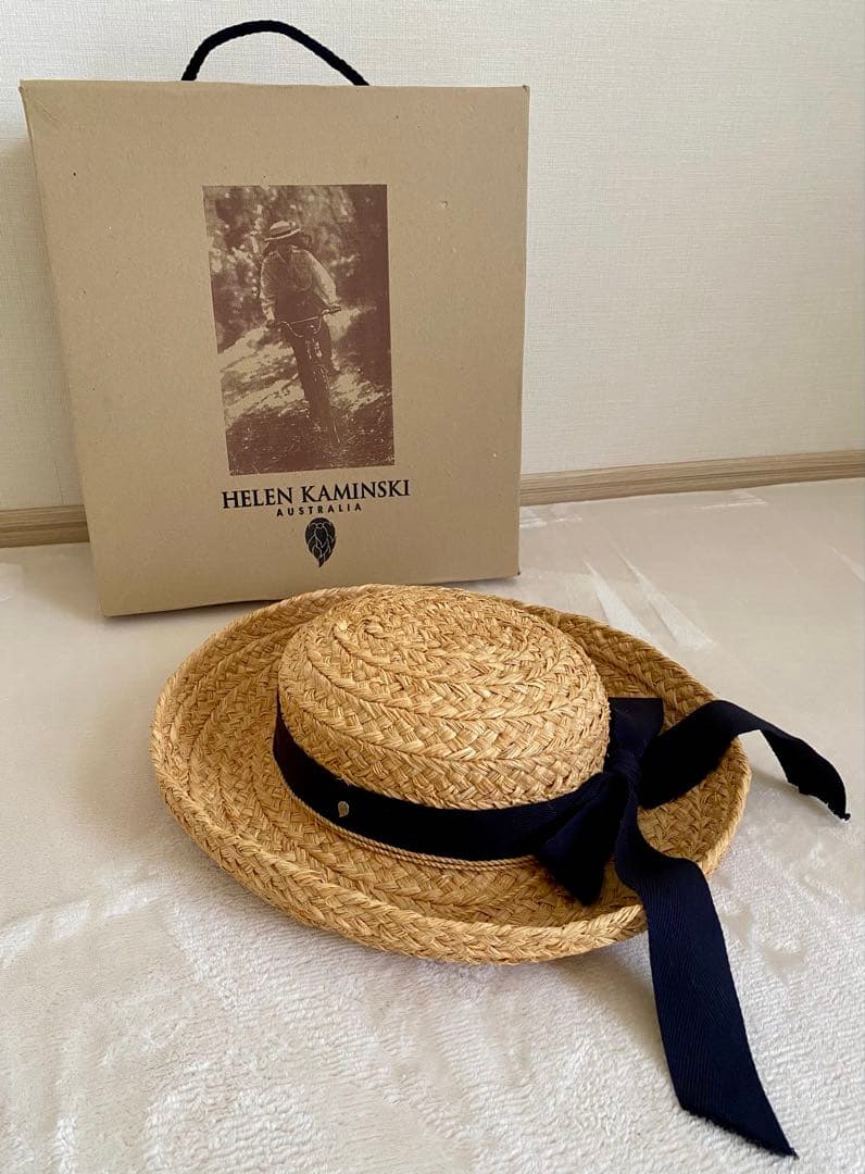 ブ*ン様 ヘレンカミンスキーオリジナルデザインClassic5ヘリンボーンリボン