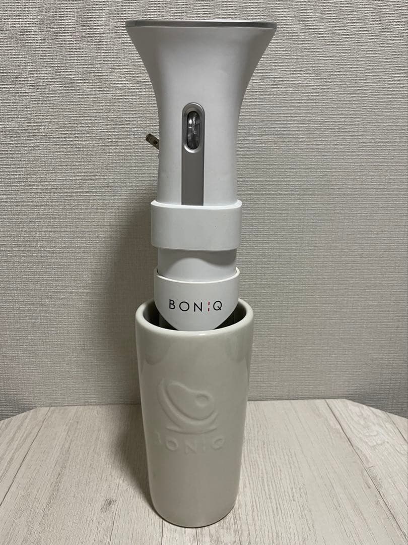 【専用陶器製容器付き】ボニークBONIQ BNQ-01低温調理器シルキーホワイト