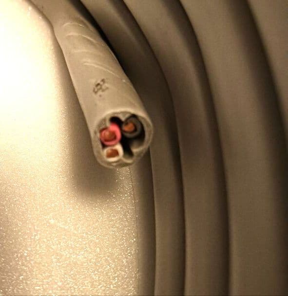 YAZAKI VVF(PbF) 3×20mm ケーブル 100m