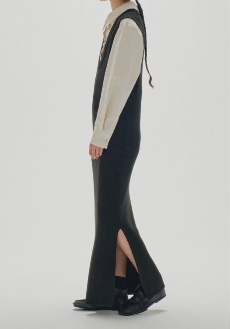 TODAYFUL ニットドレス　新品　ロングワンピース　36