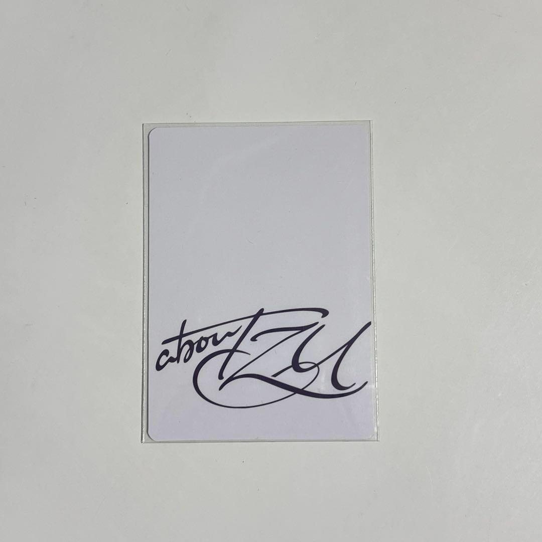 TWICE ツウィ abouTZU デジパ ONCEJAPANラキドロ トレカ