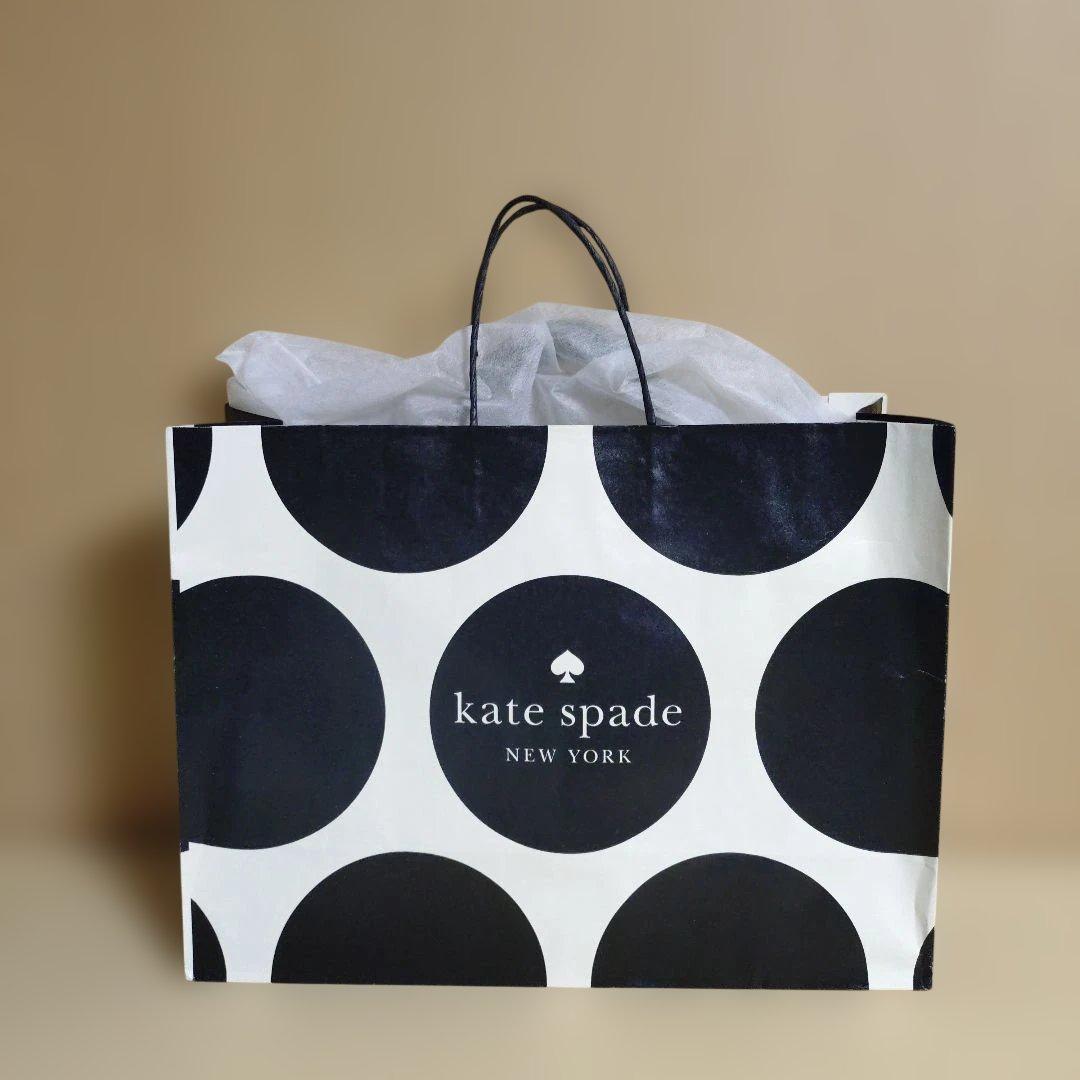 kate spade フラワープリント ハンドバッグ