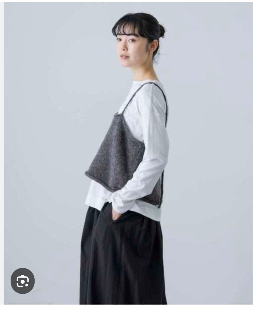 かぐれ　ニットキャミソール