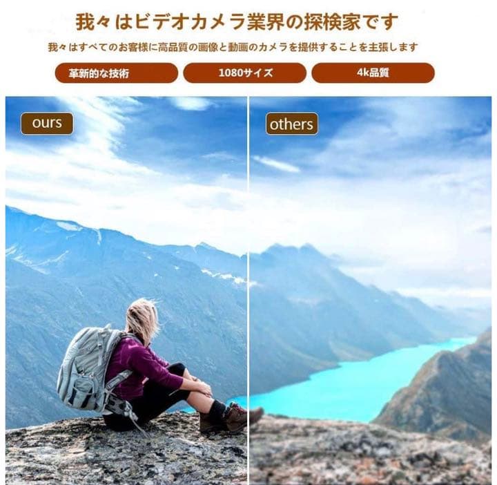 【大人気】4Kビデオカメラ 高画質カメラ ウルトラHD