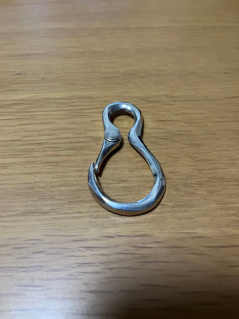 金属製カラビナ キーホルダー　ガルニ　garni sterling silver