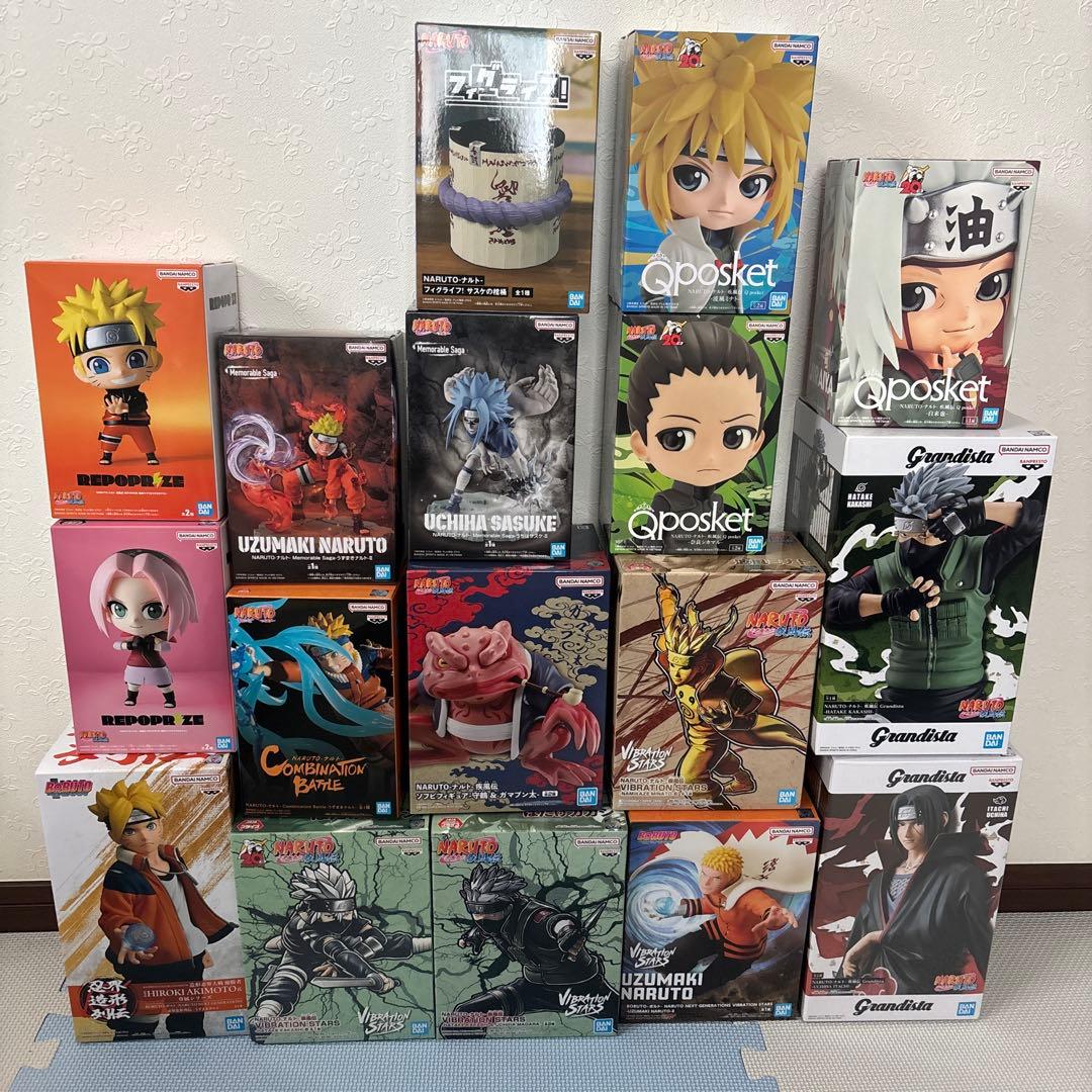ナルトフィギュア17個