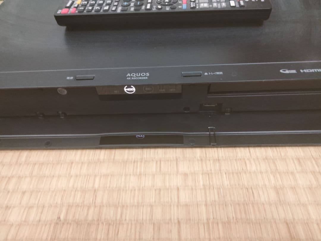 SHARP 4B-C10DW3 ブルーレイプレーヤー