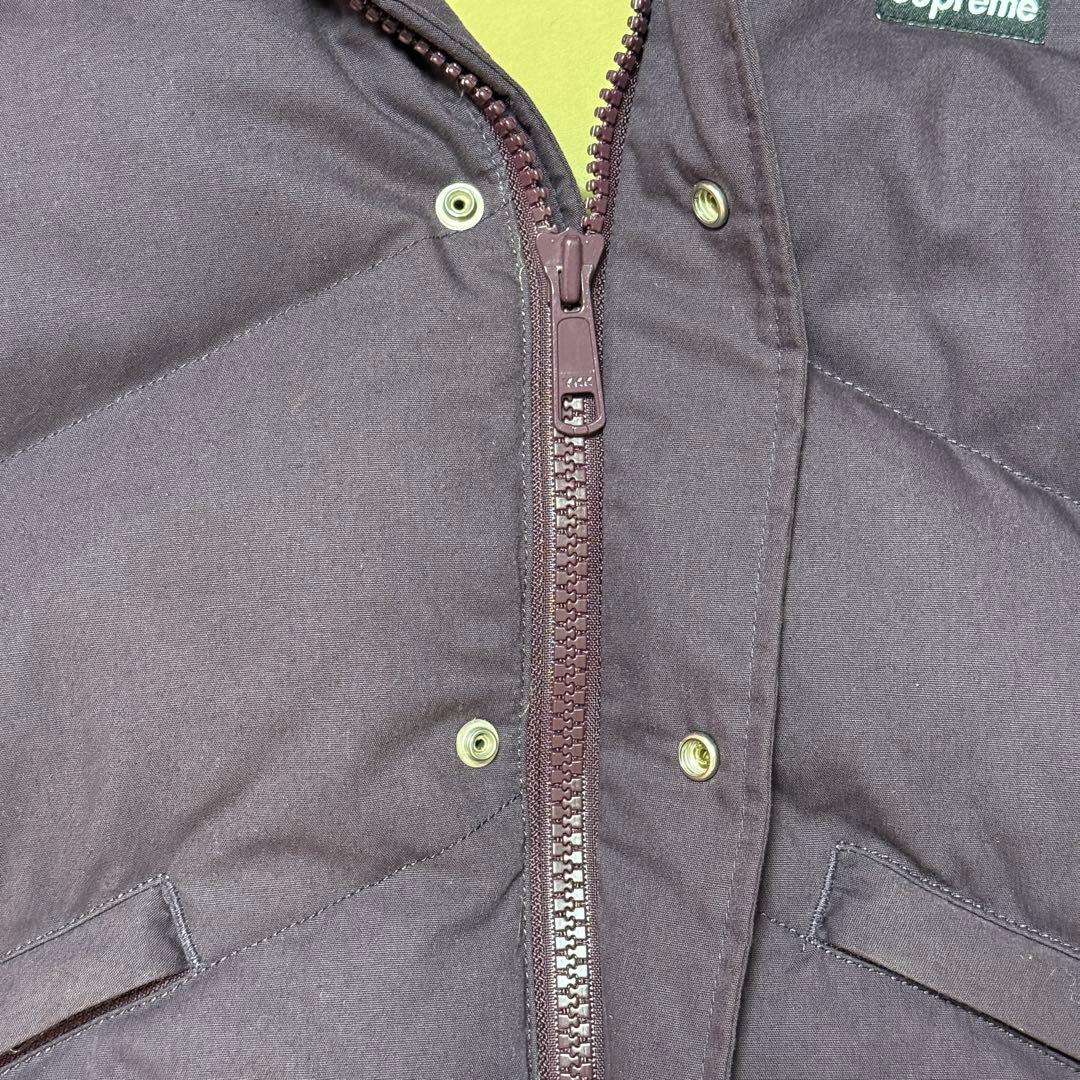 Supreme SmallBox Hooded Down Vest ダウンベスト