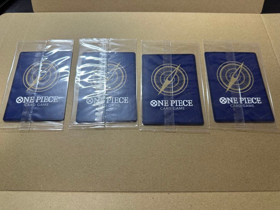 ワンピースデイ ONEPIECE DAY ルフィ プロモ未開封 4枚セット