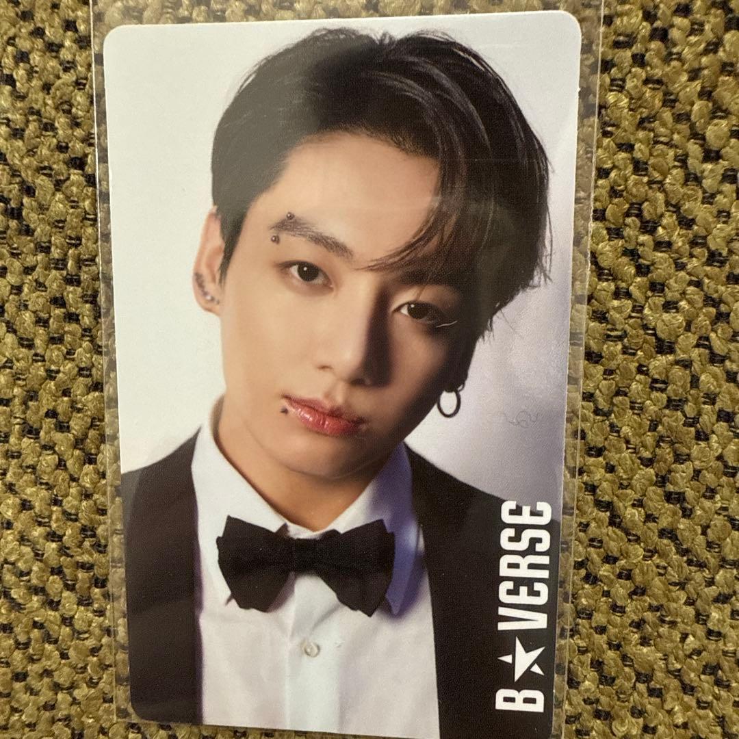 B★VERSE BTS 大阪コンプ　トレーディングカード２枚　jungkook