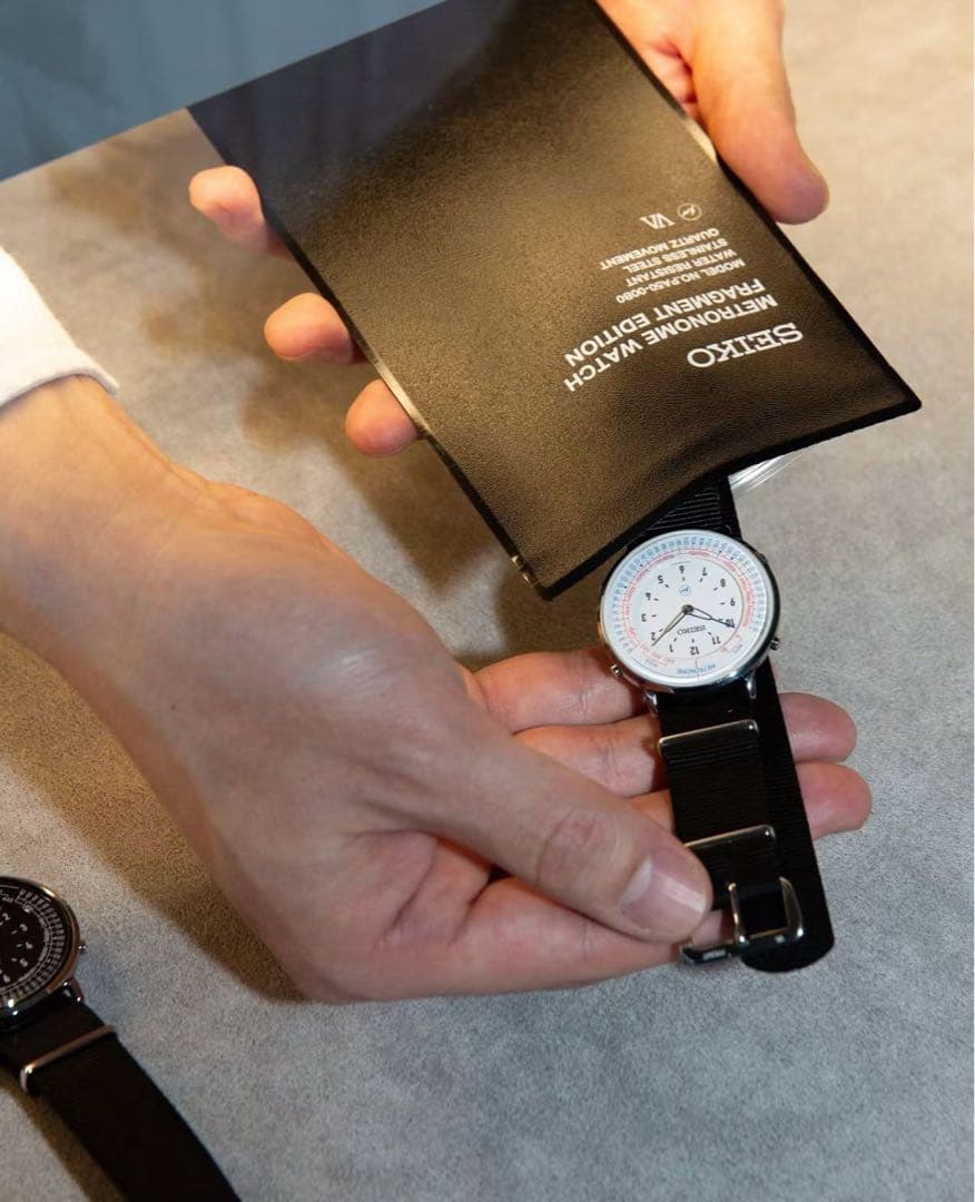 SEIKO fragment 藤原ヒロシ メトロノームウォッチ