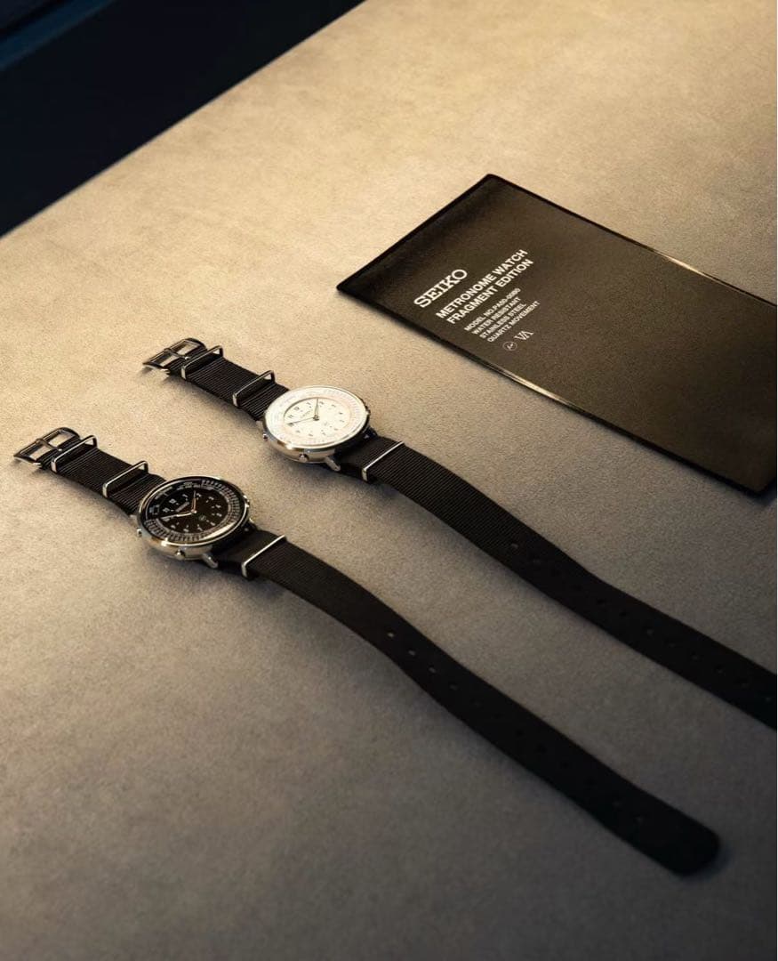 SEIKO fragment 藤原ヒロシ メトロノームウォッチ