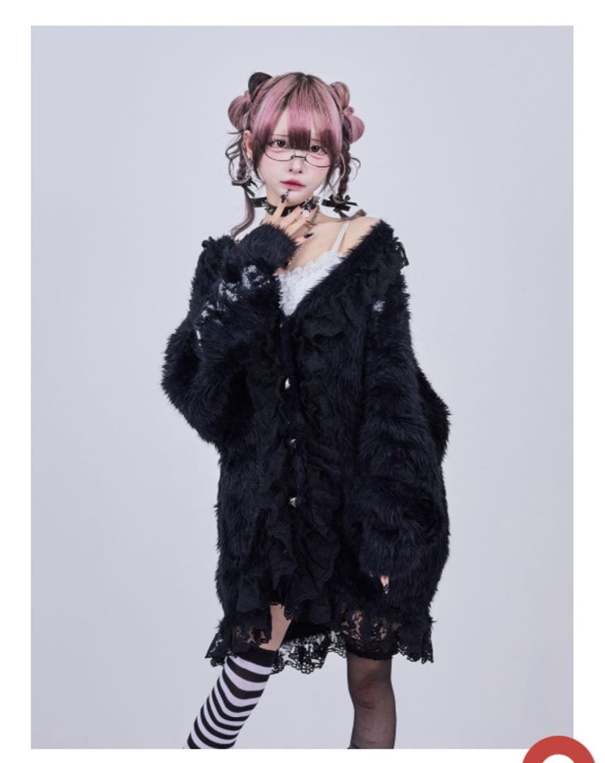 トップス QOOZA IMVAL / Shaggy Cardigan