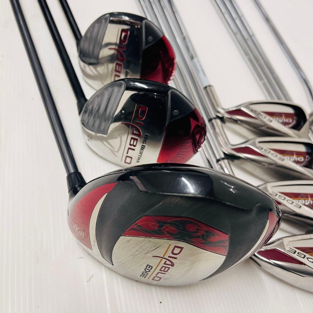 オール キャロウェイ メンズゴルフセット ゴルフ一式 クラブセット ディアブロ