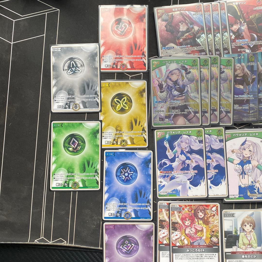 ホロライブ トレーディングカード レイネマリンデッキ推しこぼ&まりん単デッキ