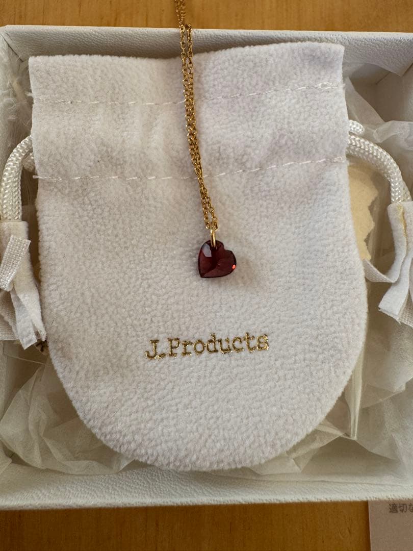 JProducts k18ガーネット ネックレス