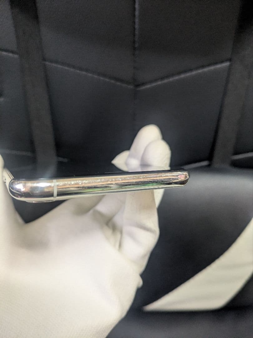 有機EL　iPhone　11 promax 256gb 銀　SIMフリー　24