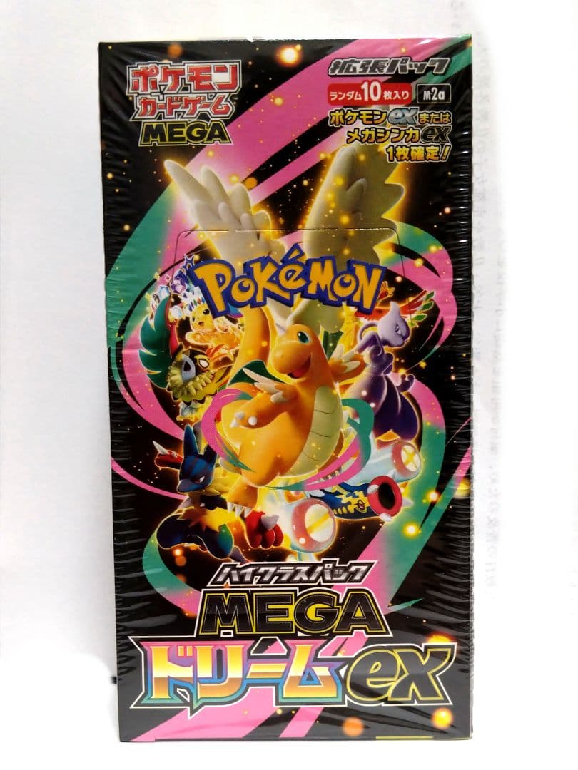 シュリンク付き ドリームex　 MEGA 1BOX ポケモンカード