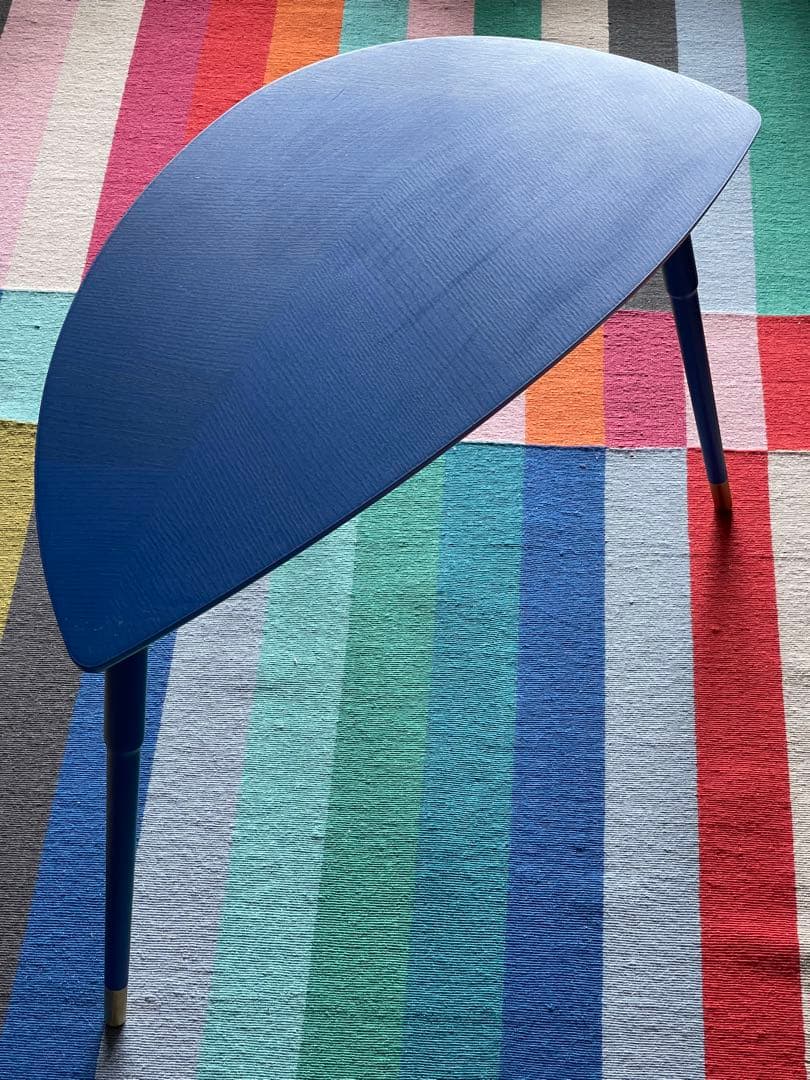 IKEA LÖVBACKEN ローヴバッケン サイドテーブル　廃盤品　ブルー