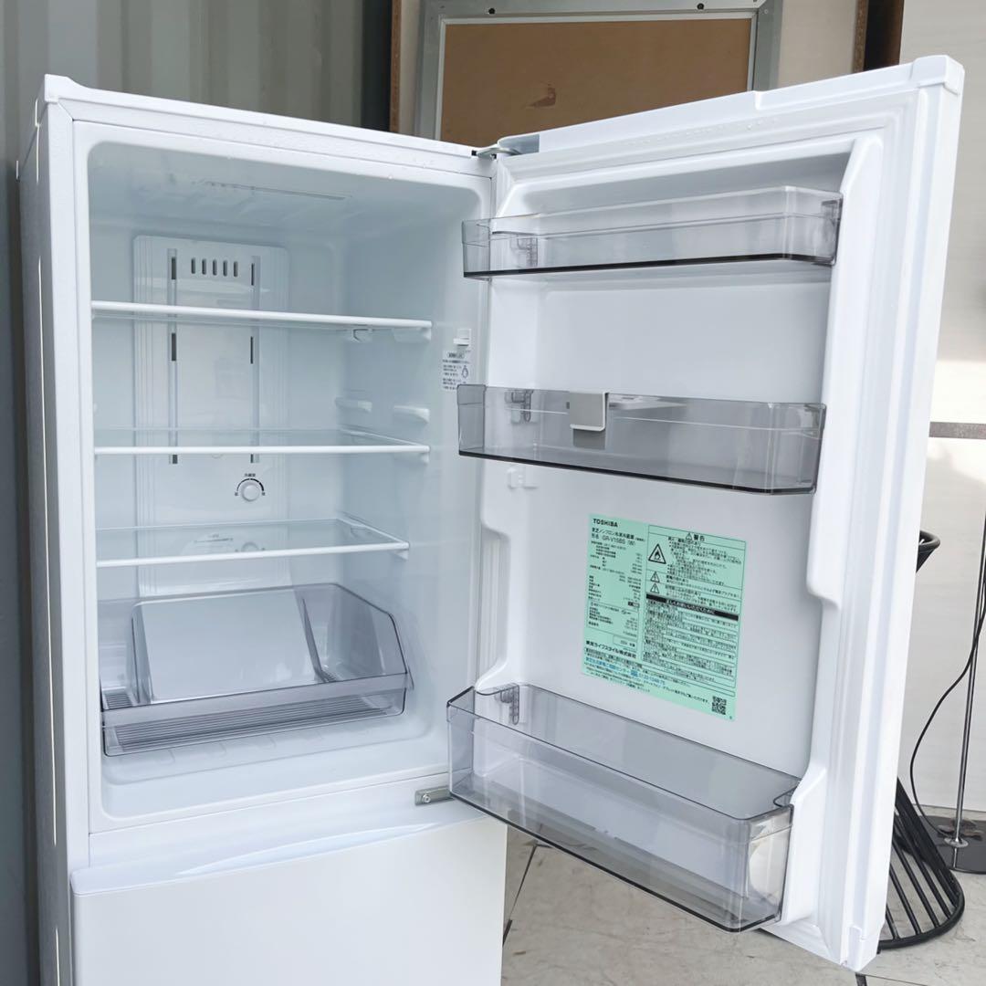 取付無料！東芝最新2024年製！高性能シンプルホワイトインテリア冷蔵庫！洗濯機
