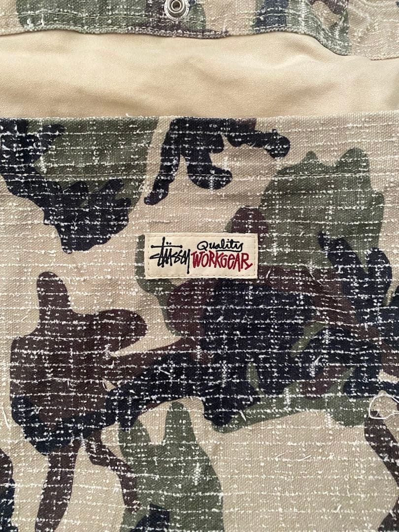 バッグ Stussy NEEDLE PUNCH CROSSBODY BAG camo