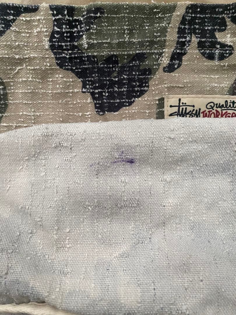 バッグ Stussy NEEDLE PUNCH CROSSBODY BAG camo