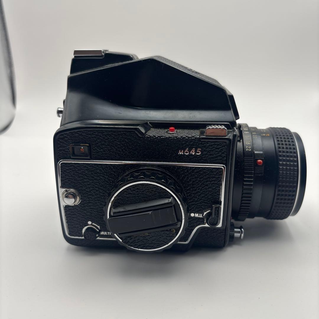 フィルムカメラ Mamiya m645 + 80mm F2.8