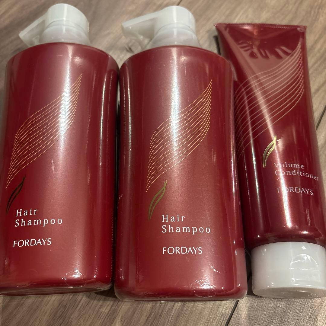 フォーデイズ シャンプー＆リンス3本セット