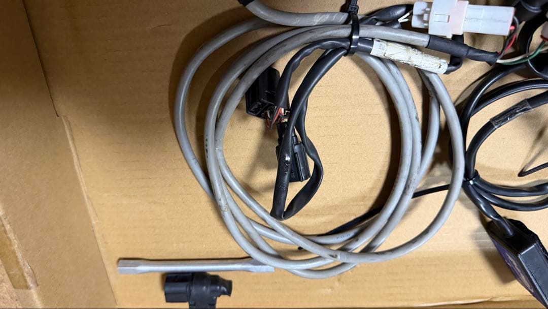 rapid bike zx25rより取り外し　サブコン他