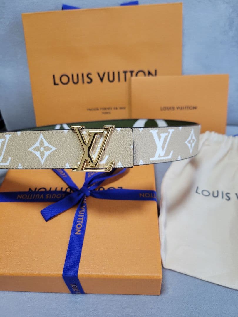 【美品】【レア】ルイヴィトンモノグラムベルト