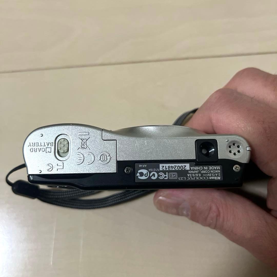 Nikon COOLPIX L23 シルバー ⭐︎新品単三電池付き