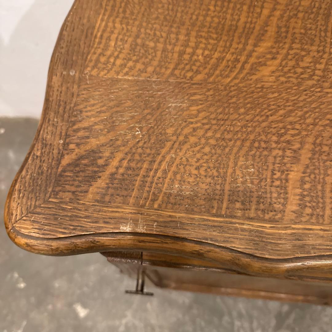 年末年始saleヴィンテージ　木製サイドテーブル　扉収納付き　1