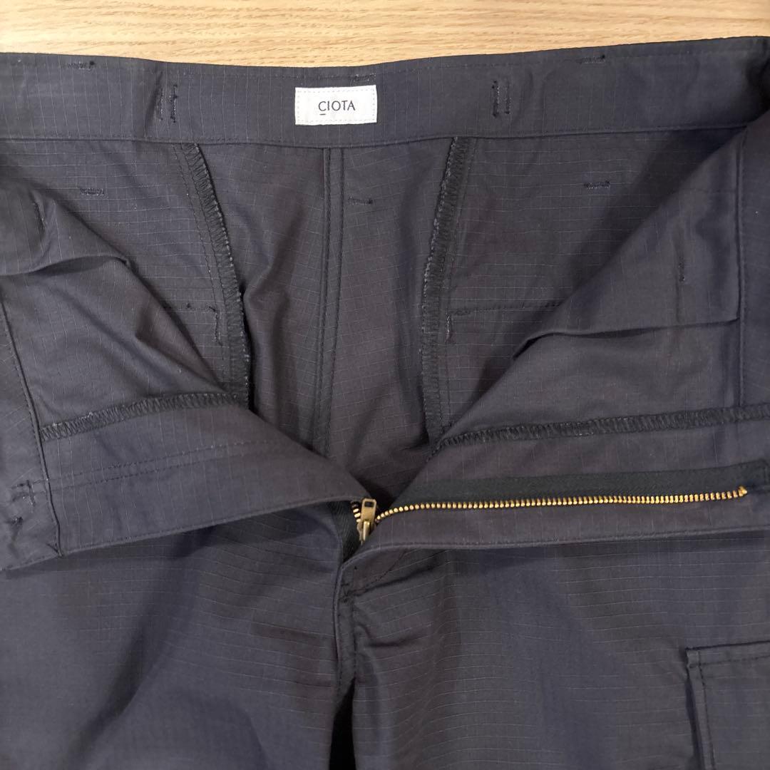 CIOTA スビンコットン リップストップ ジャングルファティーグパンツ