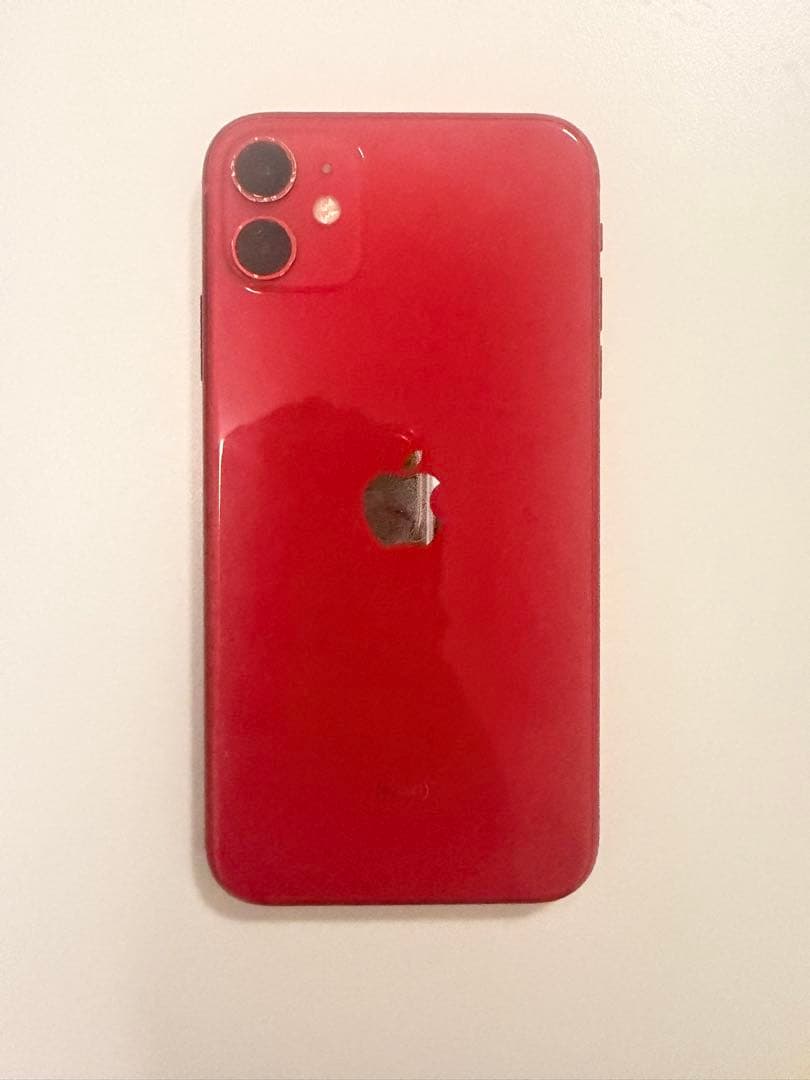 Apple iPhone 11 (赤) 本体