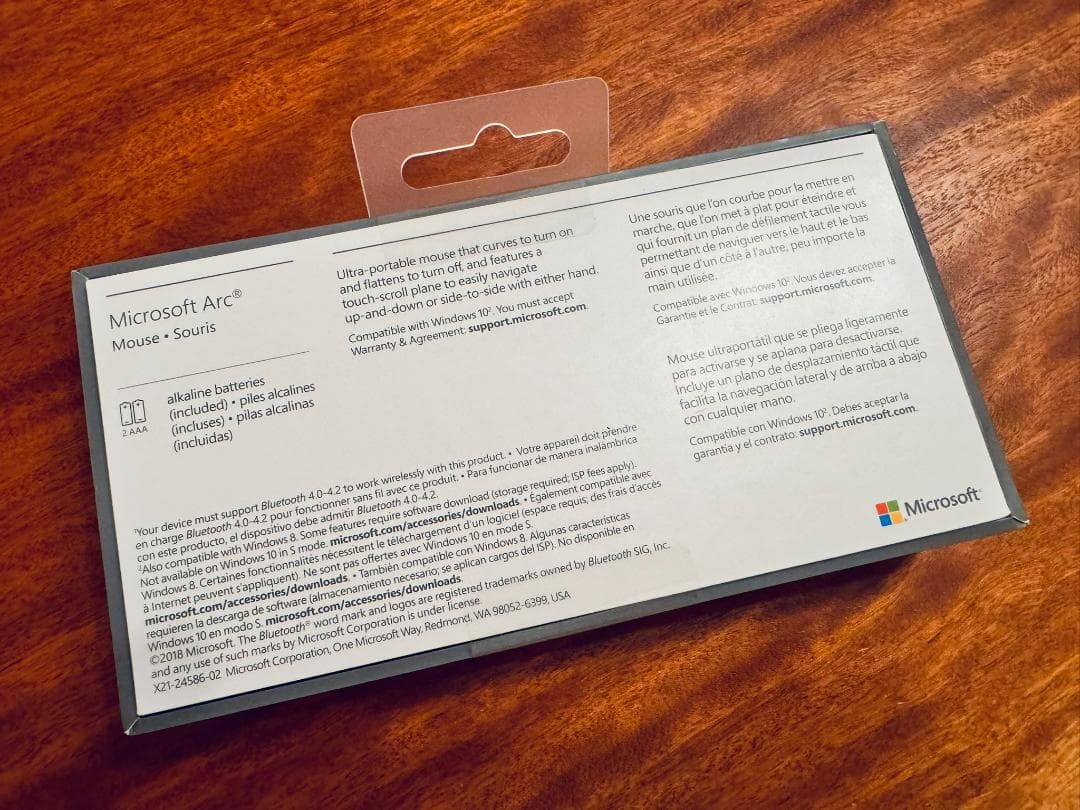 Microsoft ARC MOUSE / マイクロソフト アークマウス / 黒