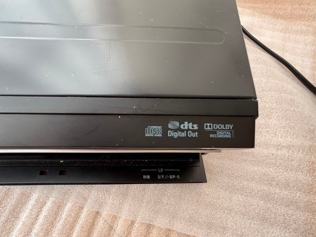 TOSHIBA VHS-DVDレコーダー 黒