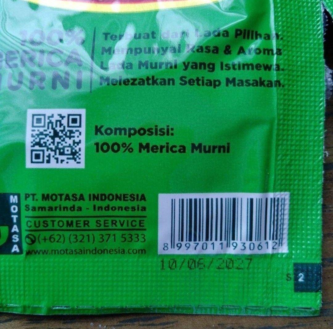 LADAKU 挽き胡椒 - 225袋 @2.5 gram