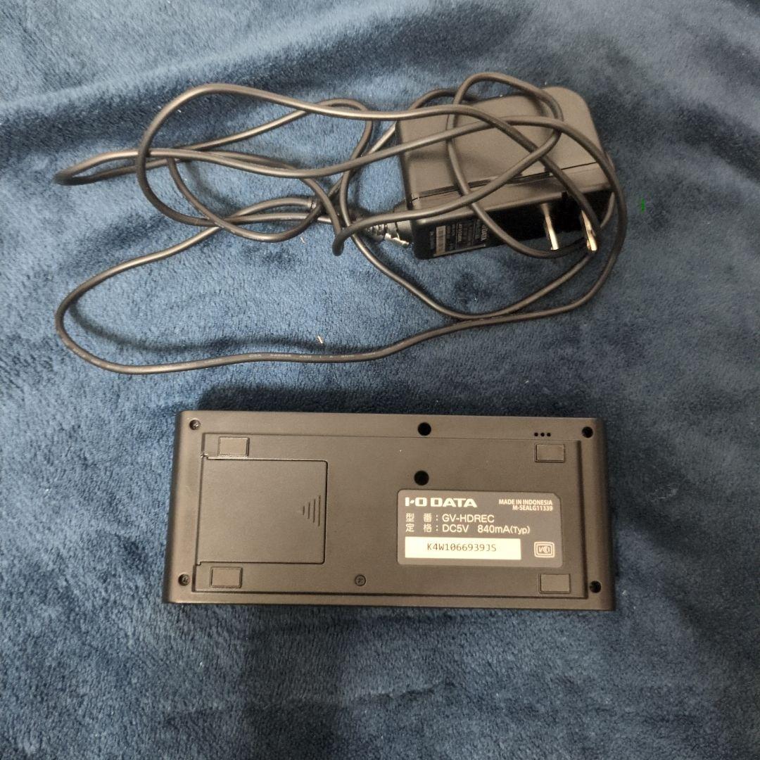 I-O DATA GV-HDREC ビデオキャプチャー　充電ケーブル付