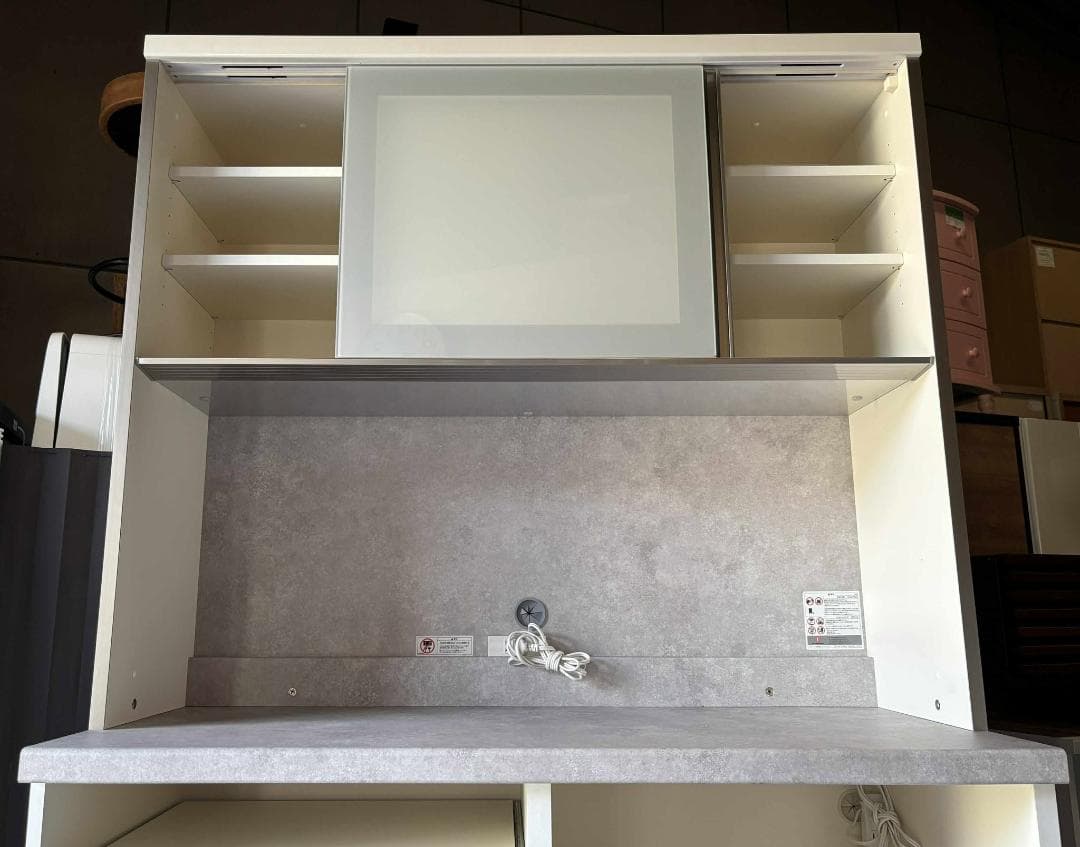 naomi  最高級 PAMOUNA キッチンボード食器棚 セラミカネロ