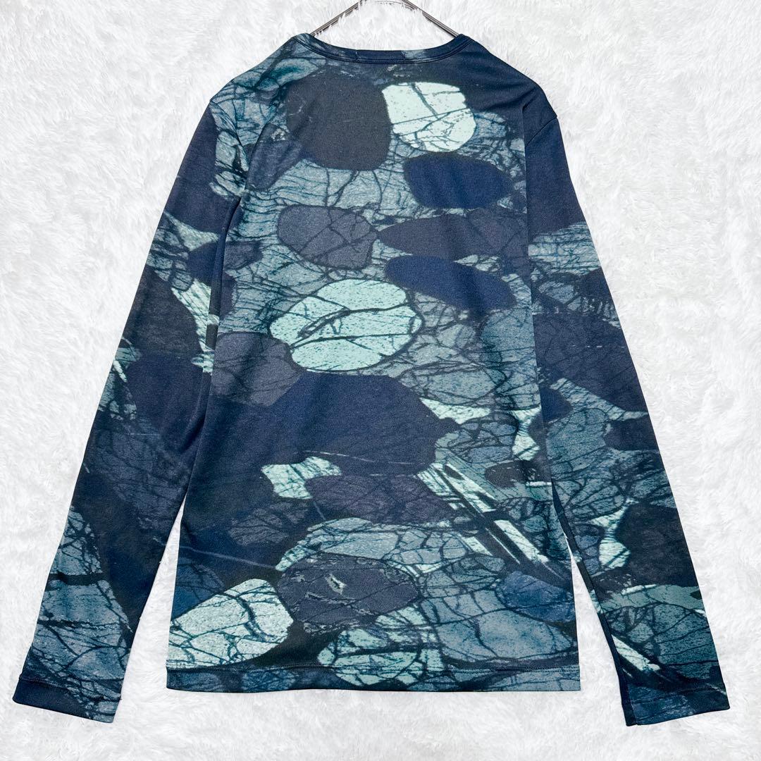 美品 プリーツプリーズ イッセイミヤケ 総柄 トップス ヴィンテージ