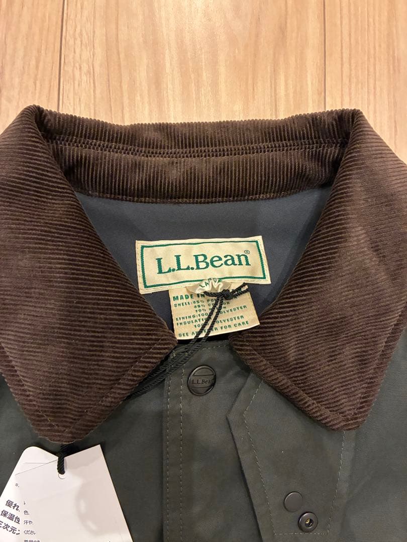 新品　未使用　エルエルビーン　ビーンズ・フィールド・コート　オリーブ　Lサイズ