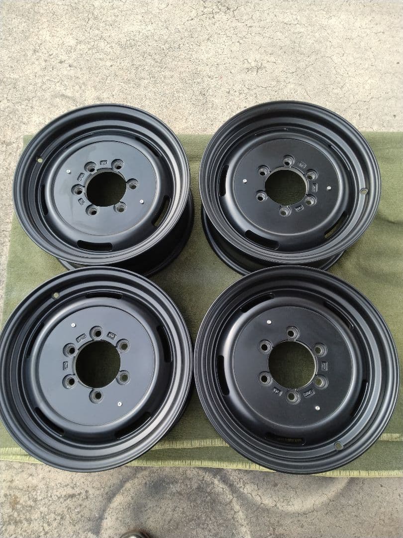 ハイエース16インチ ホイール 　クリムソン ディーン　クロスカントリーブラック