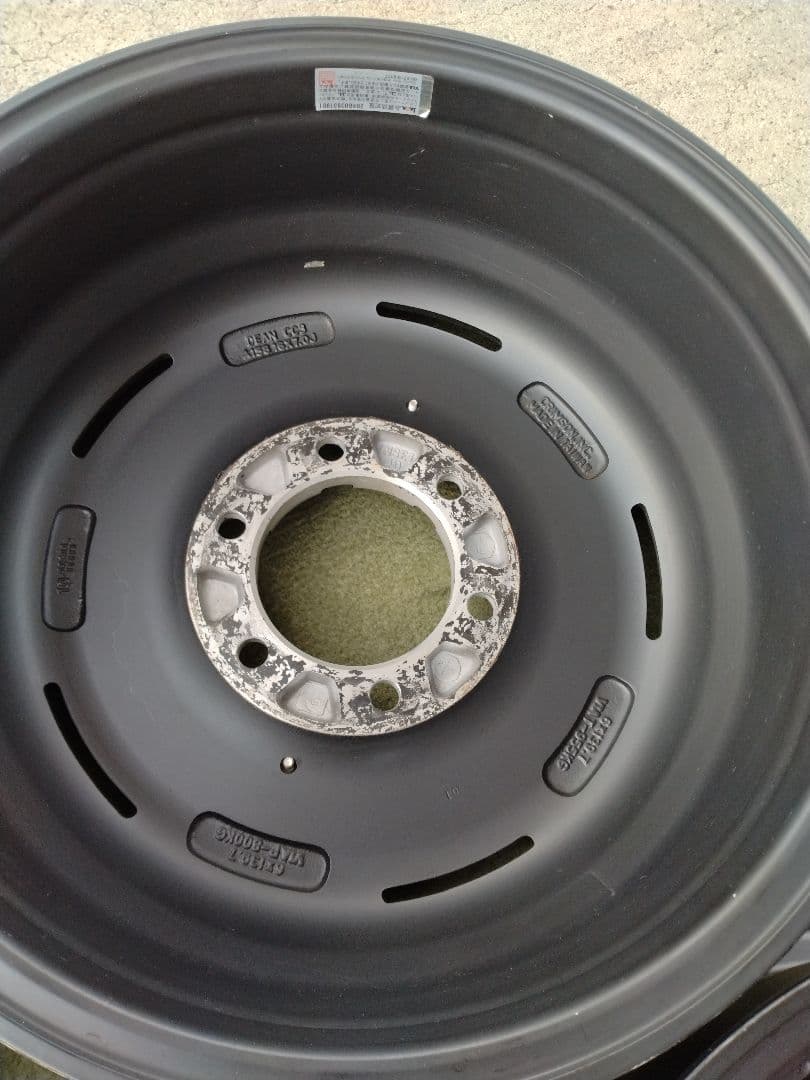 ハイエース16インチ ホイール 　クリムソン ディーン　クロスカントリーブラック