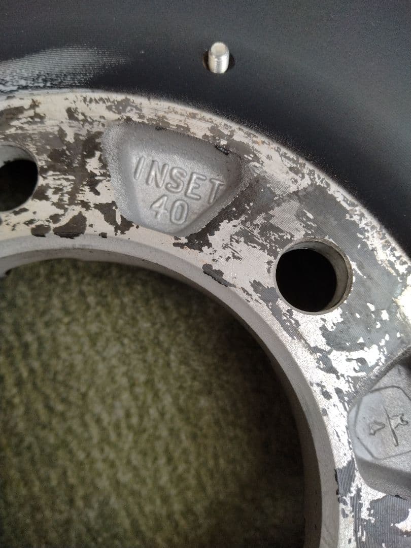 ハイエース16インチ ホイール 　クリムソン ディーン　クロスカントリーブラック