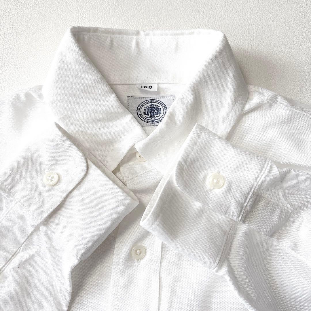 美品 ジェイプレス 男の子160 フォーマルスーツ3点セット 刺繍 ストライプ