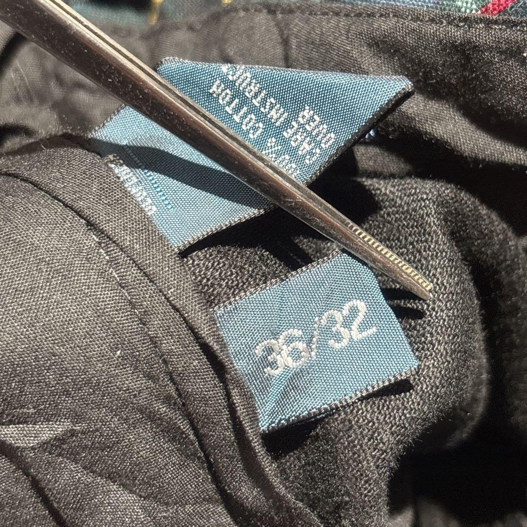 【ラルフローレン】ポロチノ　コーデュロイ　ブラック　W36 色残り良し