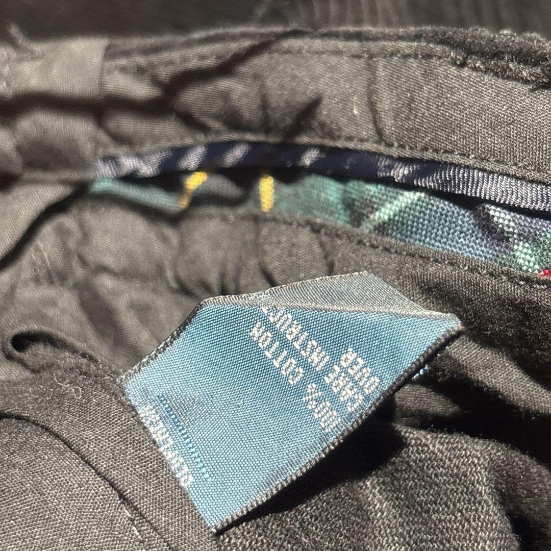 【ラルフローレン】ポロチノ　コーデュロイ　ブラック　W36 色残り良し